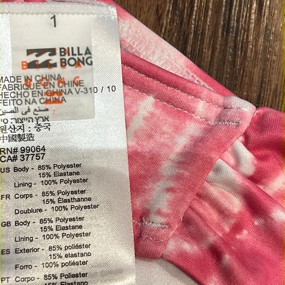 Billabong Medallion Madness Rash Guard set - Picture 6 of 12